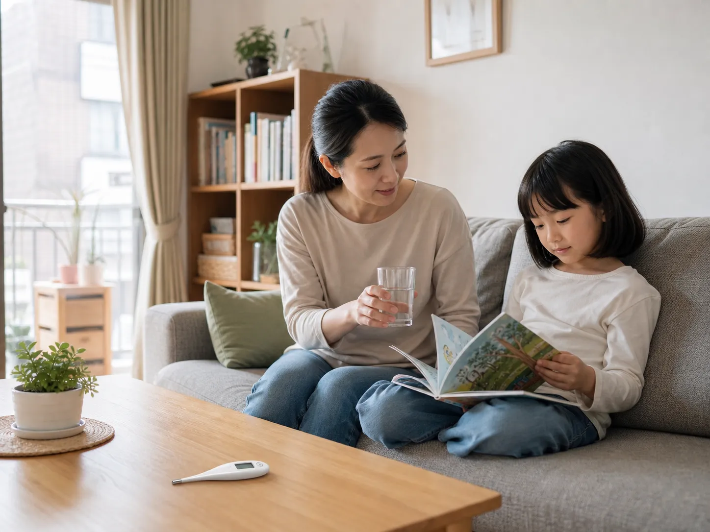 孩子發燒嘴破時,家長在家觀察精神與進食狀況