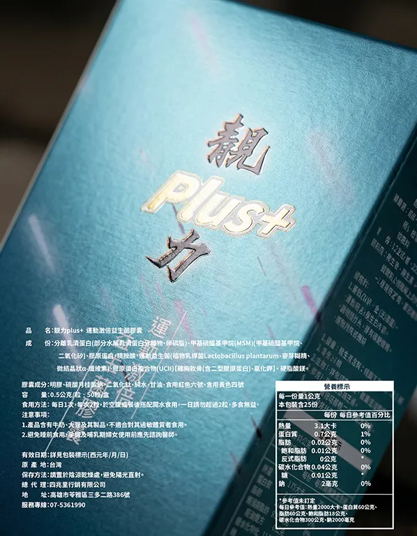 靚力plus運動激倍益生菌膠囊詳情頁資訊圖